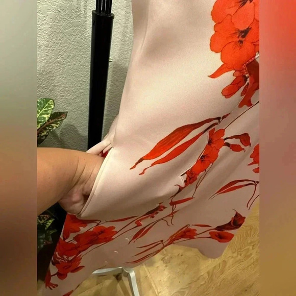 Ted Baker Pink Jaazmin Fantasia Scallop Mini Dress size 3 - Picture 13 of 16